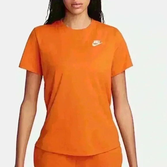 Nike Orange graphic Tshirt Size XS - Picture 1 of 6